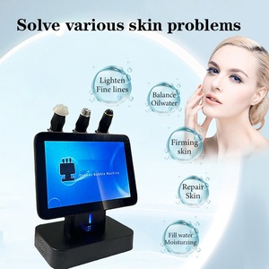 Appareil facial à oxygène multifonction portable, écran tactile, fonctions hydratantes et anti-âge, compatible avec la prise américaine, oxygénation de qualité supérieure - Product Image 2