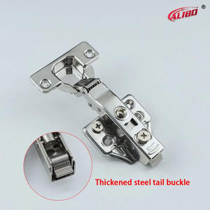 Charnière de meuble de cuisine en acier inoxydable à fermeture amortie réglable 3D de haute qualité pour les meubles d'école et d'hôpital - Product Image 2