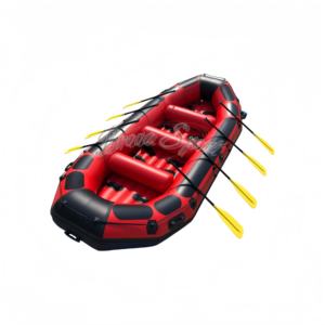 Bateau pneumatique CE 480 cm, radeau <span class=keywords><strong>de</strong></span> rivière gonflable en PVC 0,9/1,2 mm, radeau <span class=keywords><strong>de</strong></span> <span class=keywords><strong>sauvetage</strong></span> pour 11 personnes, flottant - Product Image 6