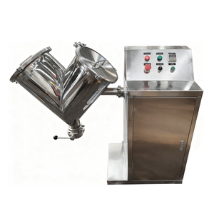 Mezclador Industrial Tipo V de Alta Resistencia Personalizado para la Industria Alimentaria, Acero Inoxidable SUS316L/SUS304/Acero al Carbono, Multifuncional, 20-50L, con Motor - Product Image 1