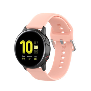 <span class=keywords><strong>Bracelet</strong></span> de montre sport <span class=keywords><strong>en</strong></span> <span class=keywords><strong>silicone</strong></span> de couleur unie, <span class=keywords><strong>bracelet</strong></span> de remplacement <span class=keywords><strong>pour</strong></span> Samsung <span class=keywords><strong>Galaxy</strong></span> <span class=keywords><strong>Watch</strong></span> Active / <span class=keywords><strong>Active2</strong></span> 20 mm 22 mm - Product Image 6