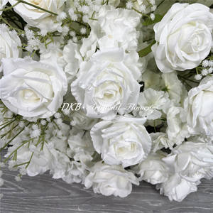 DKB Decoración de Boda, Bola de Flores Artificiales, Centro de Mesa, Arreglo Floral Realista Multicolor - Product Image 6