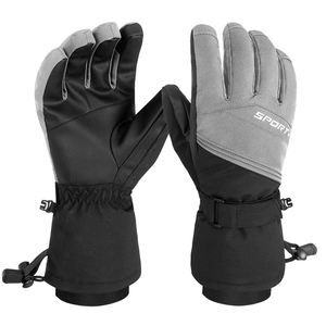 Gants de ski chauffants de marque personnalisés hommes femmes mitaines pour le ski d'hiver patinage neige camping randonnée - Product Image 4