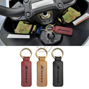 Porte-clés en cuir de vache pour moto Suzuki <span class=keywords><strong>KATANA</strong></span> <span class=keywords><strong>125</strong></span> 250 400 - Product Image 3