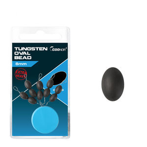 Accesorios de pesca de carpa europea, frijoles espaciales de tungsteno elípticos, Juego de pesca de carpa transfronteriza - Product Image 2