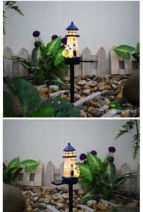 Impermeable resina creativa al aire libre suelo Solar pequeño LED blanco cálido para jardín Villa patio césped paisaje atmósfera inspirada - Product Image 2