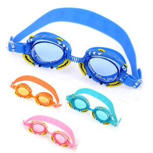 Gafas de natación para niños Gafas de <span class=keywords><strong>cangrejo</strong></span> de dibujos animados lindos para niños y niñas Gafas de natación HD antivaho impermeables de alta calidad - Product Image 1