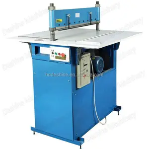 Textile cloth fabric strip roll knife cutter pinking machine zig zag swatch fabric sample cutting machine