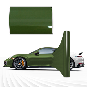 Haute Brillant Rose Rouge Bleu Noir Vert Jaune Violet Voiture Emballage Vinyle Haute Qualité Changement De Voiture Film Véhicule Vinyle Wrap - Product Image 1