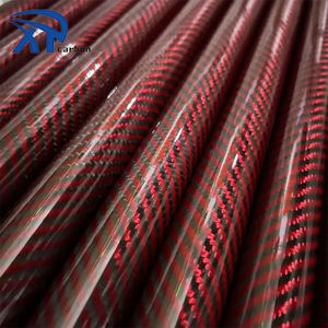 Tube en fibre de carbone Kevlar de haute précision sur mesure, toute longueur, rouge + noir pour les dispositifs médicaux - Product Image 2