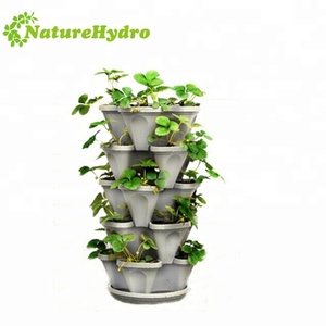 <strong>Strawberry</strong> Lettuce Planter Hydroponics Stacking <strong>Pots</strong> - Product Image 3