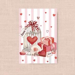 Wholesale <strong>Valentine's</strong> Day <strong>Card</strong> Romantic Love Themed Happy <strong>Valentines</strong> Day Greeting <strong>Card</strong> with Envelope for Him Her Wife <strong>Husband</strong> - Product Image 3