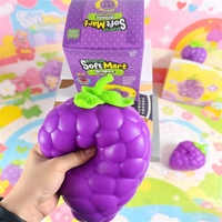 Recrutez des partenaires grossistes : Jouet Squishy TPR Fruits et Légumes Grande Taille, à Remontée Lente, Doux, Anti-Stress, pour Enfants et Adultes