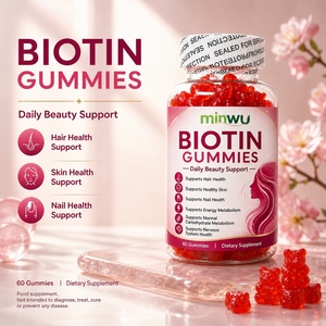 Gomitas de Biotina para el <span class=keywords><strong>Crecimiento</strong></span> del Cabello, Belleza y Uñas Radiantes para Mujeres Negras - Vitaminas para Adultos - Product Image 3
