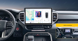 Мультимедийный плеер MEKEDE DUDU7 с CarPlay и Android Auto, 7870 12+512, аудио, радио, <span class=keywords><strong>GPS</strong></span>-навигация для Toyota <span class=keywords><strong>Tundra</strong></span> 2022-2024 с экраном 14.6 дюймов - Product Image 4