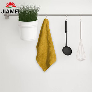 Bộ Khăn Cotton Khăn Mềm Thấm Nước Gia Dụng Khăn Bánh Quế Sọc Cao Cấp - Product Image 4