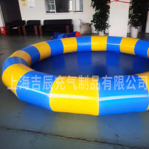 สระว่ายน้ำเป่าลมกลางแจ้งเชิงพาณิชย์ PVC ขนาดใหญ่ สำหรับกิจกรรมสันทนาการทางน้ำ - Product Image 4