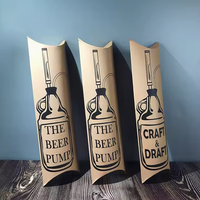Petite boîte à oreiller en carton kraft recyclable écologique personnalisée finition mate revêtement UV marque TELILONG Guangdong logo personnalisé