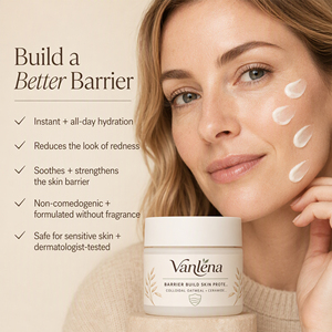 Crema Reparadora de Barrera Cutánea Antiarrugas OEM/ODM, con Avena Coloidal, Ceramida, Algas, Hidragel, Vegana, Cruelty Free, para Todo Tipo de Piel - Product Image 3