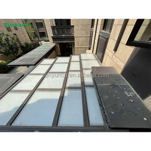 Buen precio, cubierta <span class=keywords><strong>de</strong></span> plástico <span class=keywords><strong>para</strong></span> balcón, terraza acristalada al aire libre, costo <span class=keywords><strong>de</strong></span> techo retráctil, sistema <span class=keywords><strong>de</strong></span> techo deslizante automático <span class=keywords><strong>para</strong></span> casas, cafetería, restaurante - Product Image 2