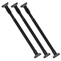 Tringle de Douche Télescopique Ajustable en Acier Inoxydable Premium Anti-rouille pour Salle de Bain