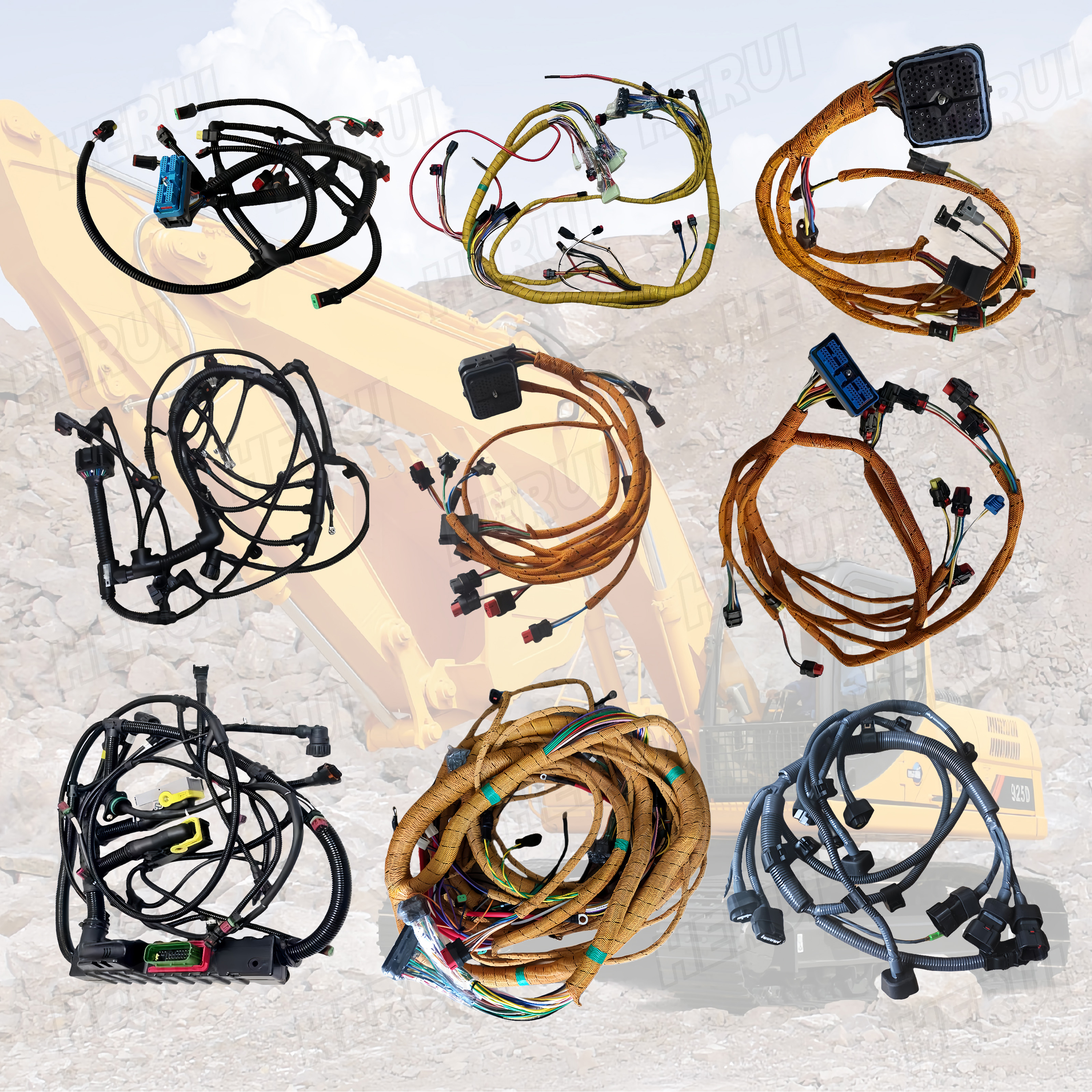 8-98002897-7 4HK1 Engine Wiring Harness for Hitachi Excavators