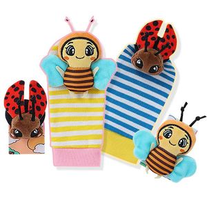 Cartoon Animal Wrist Bells for Infants and Toddlers, Rattle <b>Socks</b>, New Toddler Wrist Strap <b>Socks</b> Set - Product Image 6