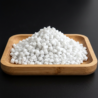 Granulés de PP recyclé blanc en vrac, granulés de PP à performance stable pour accessoires en plastique d'intérieur automobile