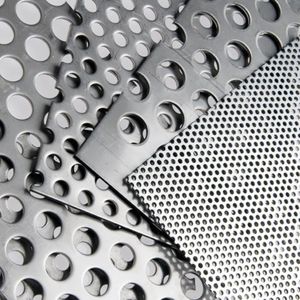 Tôle perforée décorative en acier inoxydable, maille perforée en aluminium, matériau métallique pour la construction - Product Image 1