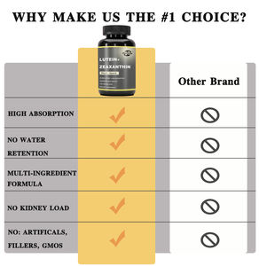 Vendita calda OEM-personalizzabile-Vegan luteina + zeaxantina per un migliore assorbimento-supporta la visione e la salute degli occhi - Product Image 4