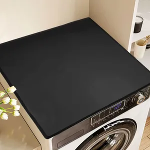 Cartoon Non-Slip Dust-Proof <b>Waterproof</b> <b>Silicone</b> Laundry Room Washing Machine Dryer Top Cover Protector Mat Pad - Product Image 2