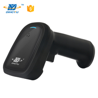 Lecteur de codes-barres sans fil CCD 1D portable DYscan pour la logistique avec 300 lectures/secondes, interfaces USB/COM/PS/2, modes de numérisation multiples