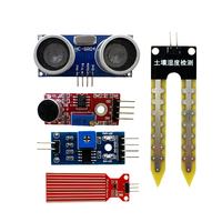 Kit de Inicio Completo OKY1055 con Sensores, Módulos LED y Motor Paso a Paso para Principiantes en Electrónica