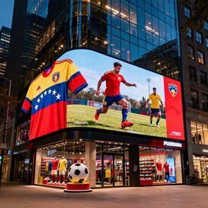 Pantalla Digital de Señalización Exterior P2.9 de 158 Pulgadas (6.56x11.48 pies) para Partidos de Fútbol Venezolanos, Suministros Esenciales para Tiendas - Product Image 4
