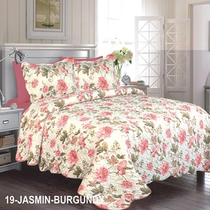 Bán Nóng Sky <span class=keywords><strong>Blue</strong></span> Màu Sắc Thiết Kế Hoa 6 Cái Sợi Nhỏ <span class=keywords><strong>Comforter</strong></span> <span class=keywords><strong>Set</strong></span> Với 4 Pillowcase 1 Tấm Ga Trải Giường - Product Image 6