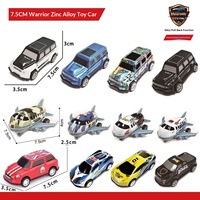Voiture de course tout-terrain en alliage métallique à l'échelle 1:5 pour enfants, modèle de simulation à rétrofriction pour 0-24 mois