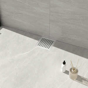 Прямая поставка, склад 4x4 дюйма, квадратный напольный дренаж из нержавеющей стали с фланцем - Product Image 6