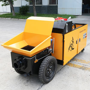 新しいデザイン良いパフォーマンス45- 50m ²/Hセルフローディングモバイルコンクリートミキサートレーラーミニコンクリートポンプ - Product Image 2