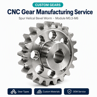 Service de fabrication d'engrenages CNC sur mesure : Engrenages droits, hélicoïdaux, coniques et à vis sans fin en acier, acier inoxydable, laiton, aluminium avec module OEM