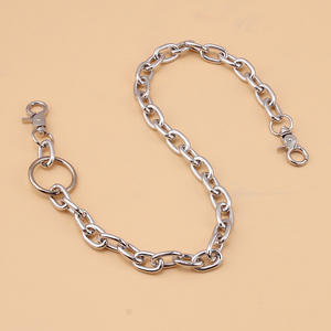 Chaîne de taille circulaire épaisse à couche unique style punk en alliage de zinc pour boîte de nuit - Product Image 4