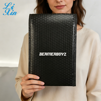 Sacs d'expédition en polyéthylène personnalisés en gros, sacs à bulles blancs, enveloppes rembourrées biodégradables en polyéthylène