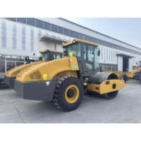 Rouleau compresseur vibrant à tambour unique de 7 tonnes XS75G, marque chinoise de premier plan, avec moteur Kubota V3307 Stage V