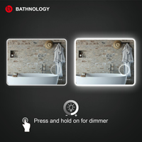 Best Price Smart Led Bathroom Mirror with Magnifying Mirror for Touch Screen Bathroom Mirror