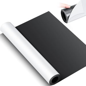 Rouleaux d'aimants en caoutchouc personnalisés Autocollant pour <span class=keywords><strong>tableau</strong></span> adhésif Matériaux magnétiques de surface blancs vierges flexibles pour <span class=keywords><strong>tableau</strong></span> - Product Image 1
