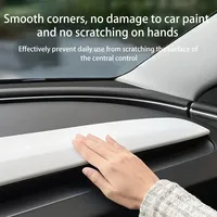 Pour Tesla Model Y Juniper Model 3 Highland TPE ABS Tapis de protection antidérapant pour tableau de bord Pare-soleil Anti-reflets Accessoires intérieurs