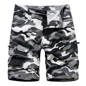 Nouveaux Shorts Cargo pour hommes, <span class=keywords><strong>Camouflage</strong></span> européen et américain, ample, grande taille, pantalons courts décontractés pour hommes, Logo personnalisé, été - Product Image 5