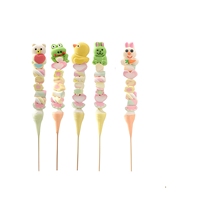Vente en gros de sucettes de Noël en forme de dessin animé, 18g, en forme de guirlande, pour fêtes de Noël, collations pour enfants