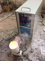 IGBT haute fréquence 1KG 2KG 3KG 5KG four de fusion d'or électrique pour cuivre/aluminium/acier/fer