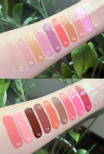 Private Label Long Lasting Vegan Hydrating Nude Shimmer Liquid Cream <b>Lip</b> <b>Gloss</b> 12 Colors Clear Glossy Custom Cosmetic Wholesale - Product Image 4