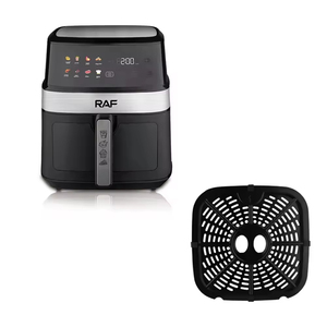 New RAF Plastic 8L Smart Air Fryer Oven Oil Free Electric Digital <b>Control</b> with Visible Window Household & Hotel Use - Product Image 3